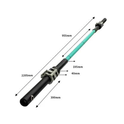 Kaos Barbell - Flexibel skivstång 5 kg